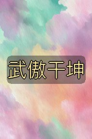 武傲干坤封面