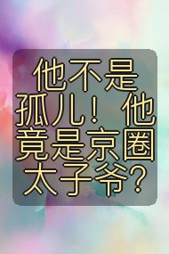 他不是孤儿！他竟是京圈太子爷？封面